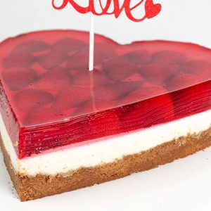 Cheesecake De Fresa Corazón 1/4kg. - Image 3